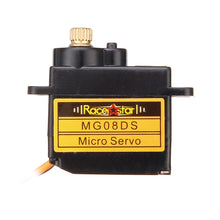5PCS Racerstar MG08DS 12g Micro Metal Gear Analog Servo For RC Helicopter Car Airplane Robot
