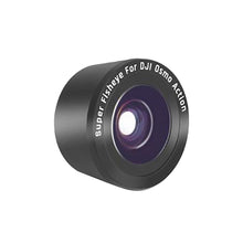 Optical Glass Coating 180 Degree Wide Angle Super Fisheye Lens for DJI OSMO Action Camera