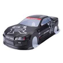 1PC Box Pack 020GR 190MM Painted PVC Body Shell +Rear Wing for 1/10 RC Drift Racing Car Model Parts