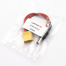 Lantian RC XT60 Male to DC 5.5 Power Cable For FatShark HD2/V3 FPV Goggles Battery Receiver Monitor