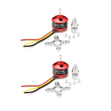 2 PCS Racerstar BR2208 1800KV 2-3S Brushless Motor For RC Models