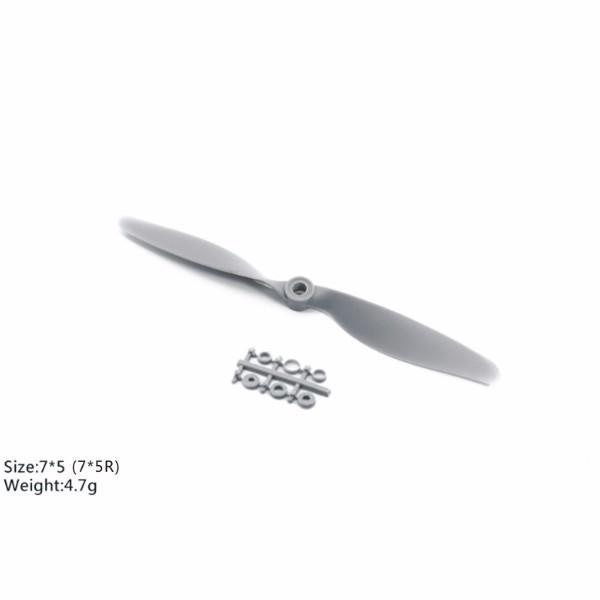 2 Pieces 7050 7x5 DD Direct Drive Propeller Blade CW CCW For RC Airplane