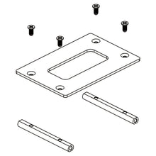 OMPHOBBY M2 RC Helicopter Parts Carbon Fiber Flight Control Mount