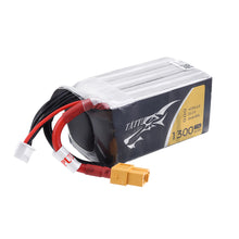 TATTU 22.2V 1300mAh 75C 6S XT60 Plug Lipo Battery for FPV RC Racing Drone