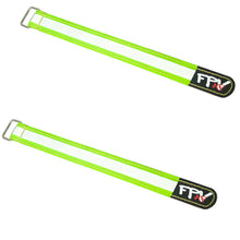 2Pcs RJX RJX2885 350-400mm Color Reflective Battery Strap Metal Buckle for Lipo Battery