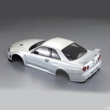 Killerbody NISSAN SKYLINE R34 Finished Body Pearl-white RC Car Body Shell For 1/10 Electric Car