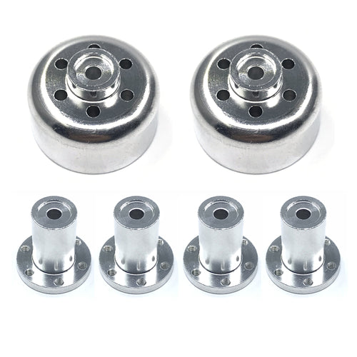 2Pcs WPL RC Car Wheel Front Connector+4 Rear Connector For B1 B16 B24 B36 C14 C24 1/16 RC Car Parts