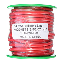 10m 14AWG Wire Soft Silicone Cable Wire High Temperature Tinned Copper