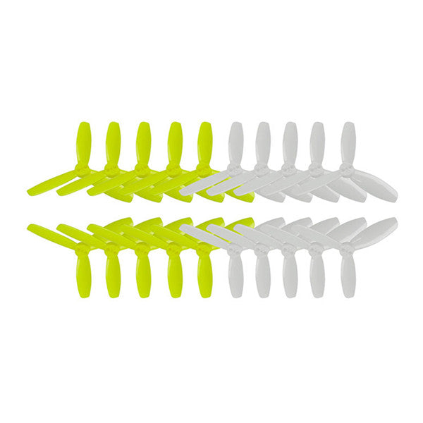 10 Pairs KINGKONG/LDARC 3045 76.46mm 3-blade Propeller CW CCW 1.5mm Mounting hole for RC FPV Racing 
