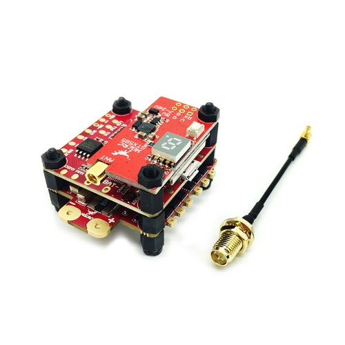 HGLRC Titan Plus F460 & GTX585 Stack AIRBUS F4 OSD + Dinoshot 60A Blheli_32 ESC + GTX585 VTX 