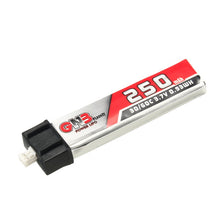 GAONENG 3.7V 250mAh 1S 30C/60C PH1.25 Plug Lipo Battery for Blade Nano QX CPX and Tiny Whoop