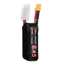 URUAV 11.1V 450mAh 80/160C 3S Lipo Battery XT30 Plug for RC Drone