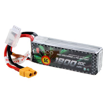 GENSACE ACE 1800mAh 20C 11.1V 3S1P Lipo Battery T/XT60 Plug For All Trx4 1/16 VXL Models 23*30*90mm