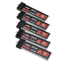 5Pcs URUAV 3.8V 550Mah 50/100C 1S HV 4.35V Lipo Battery PH2.0 Plug for Emax Tinyhawk Kingkong/LDARC TINY