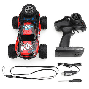 1/18 2.4G 2WD 100m Long Distance Control RC Car Off Road Buggy 