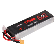 URUAV 14.8V 6200mAh 120C 4S Lipo Battery XT60 Plug for RC Drone