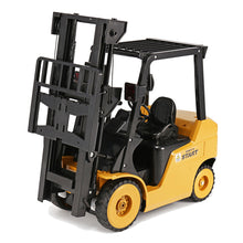 Ao Hai 3828 1/8 11CH Rc Car Forklift Truck With Light Music Demonstration Toy