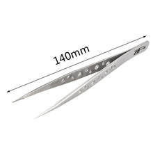 RJX Straight 45° Curved  Stainless Steel Pincer Tweezer Repairing Tool With Cooling Hole  For RC Models