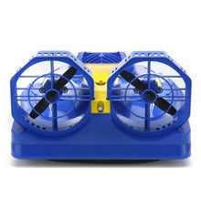 TKKJ A1 2.4G 4CH RC Twin-propeller Hovercraft EP Amphibious Boat with Double Motors RTR Model 