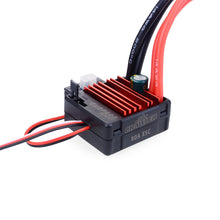 Surpass Hobby 80A Brushed Waterproof ESC Speed Controller for 1/10 RC Crawler Vehicles Parts