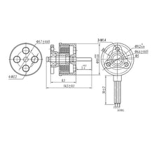 4X Happymodel SE0703 19000KV 1S Brushless Motor for RC Drone FPV Racing 