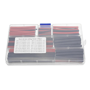 150Pcs 8 Size Heat Shrink Tube Sleeve Wire Kit with Box For RC DIY Model Tool