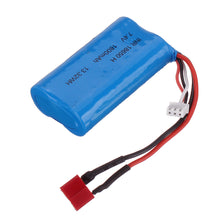 7.4V 1800mAh 10C 2S T Plug Li-ion Battery for RBRC RB1277A 1/12 RC Vehicels Model