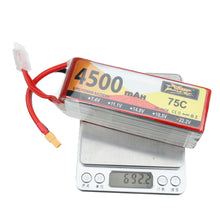 ZOP Power 22.2V 4500mAh 75C 6S Lipo Battery XT60 Plug for ALZRC Devil 505 FAST RC Helicopter 