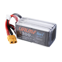 URUAV Graphene-X V1.0 4S 14.8V 1300mAh 100C Fast Charge Lipo Battery XT60 Plug for RC Drone FPV Racing