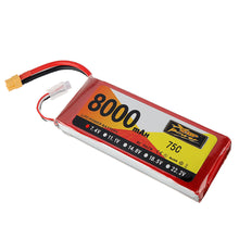 ZOP Power 7.4V 8000mAh 75C 2S Lipo Battery XT60 Plug for RC Airplane Car