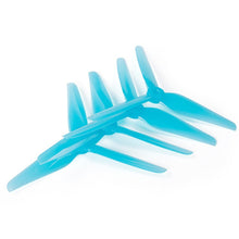 HQProp HeadsUp Racing 3-Bladed Prop R38 Blue (2CW+2CCW) Poly Carbonate Propeller Multi Rotor Parts For FPV Racing RC Drone 
