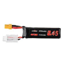 URUAV 7.4V 450mAh 60C/120C 2S Lipo Battery XT30 Plug for iFlight CineBee 75HD