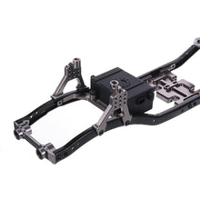 Metal RC Car Frame With Gear Box 55T Motor For 1/10 Axial Scx RC Car Vehicle Models Parts