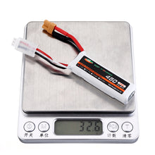 XF POWER 7.4V 450mAh 75C 2S Lipo Battery XT30 Plug for RC FPV Racing Drone 