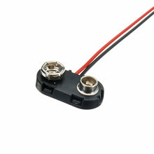 5Pcs 175mm 9V T Type I Type Battery Buckle Connector Snap Clip Lead Cable