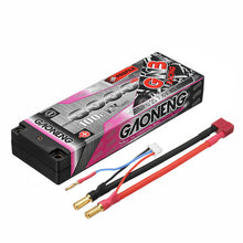 Gaoneng 7.6V 6000mAh 100C 2S HV 4.35V Lipo Battery 5.0mm Banana Plug T Plug for 1:10 RC Car Boat
