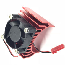 Aluminum Alloy 540/550 Motor Heatsink Radiator With Fan JST Connector for 1/8 1/10 Rc Car Parts