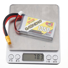 Gaoneng GNB 7.4V 1350mAh 100C 2S Lipo Battery XT60U-F Plug for RC Models Multicopter Frame