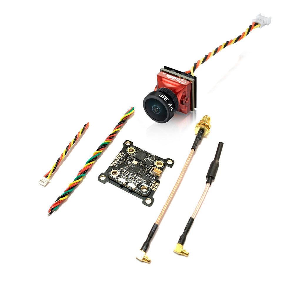 EACHINE TXC23 VTX + CADDX TURBO EOS2 1200TVL CAM 5.8Ghz 48CH FPV Mini Transmitter Camera Combo for Mobula7 Wizard x220s 
