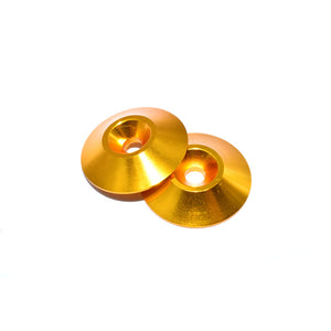 10 PCS AuroraRC M3 Countersunk Screw Conical Grommet Gasket Washer for RC FPV Racing Drone