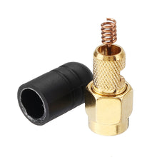 1PC 25mm 2.4G 2DBi Gain SMA-J Male Connector Black 90 Degree/Straight Mini Short FPV Thumb Antenna 