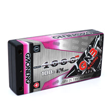 GAONENG 4000MAH 2S 7.6V 100C RC Car Li Battery T Plug 