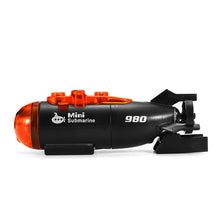  Mini Micro Radio Remote Control RC Submarine Ship Boat With LED Light Toy Gift 