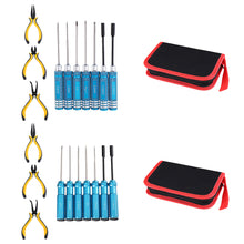 Yunzhong YZ002 10Pcs Slotted Phillips Hex Screwdriver Pilers Tools Box Set