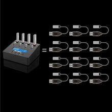 EV-PEAK E6 17.4W AC/DC Smart Battery Charger for JST MCPX MCX MOLEX PlugTiny Whoop Blade Inductrix