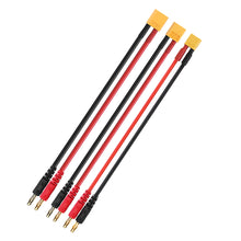 12AWG XT30/XT60/XT90 Plug to 4.0 Banana Plug Silicone Charging Cable for B6 AC Balance Charger
