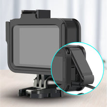 RUIGPRO Aluminium Alloy Heat Dissipation Frame Mount Protective Case for GoPro Hero 8 FPV Camera