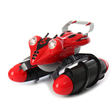 LX 1/14 9025 2.4G 4WD RC Car Amphibious StuntWith Light All-Terrain Off-Road Waterproof Truck Toys 