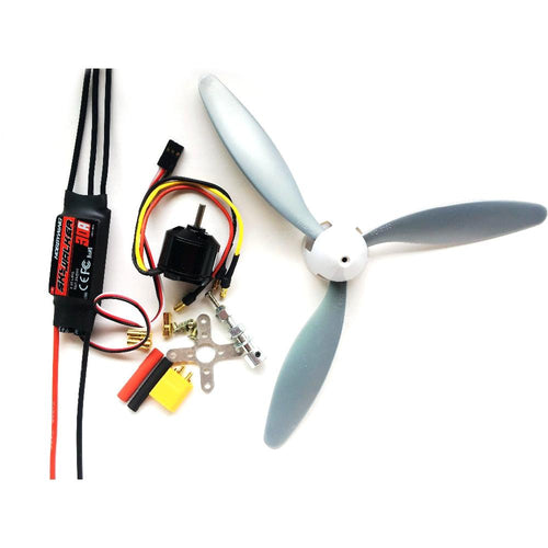 RC Airplane DIY Set Hobbywing Skywalker 30A ESC+1400KV 2212 Motor+3 Blade 8060 Propeller Power Combo