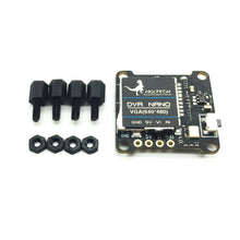 HGLRC DVR NANO Mini Video Recorder Support Record Playback SD Card For FPV Camera Monitor